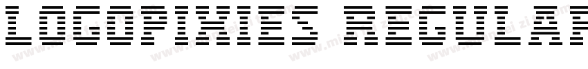 LogoPixies Regular字体转换